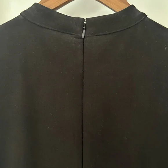 LOFT Black Midi Dress - Picture 5 of 9